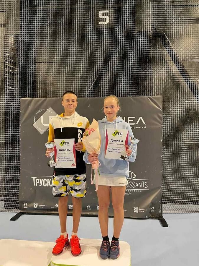 Коломияни здобули багато призових місць на чемпіонаті України з тенісу 2