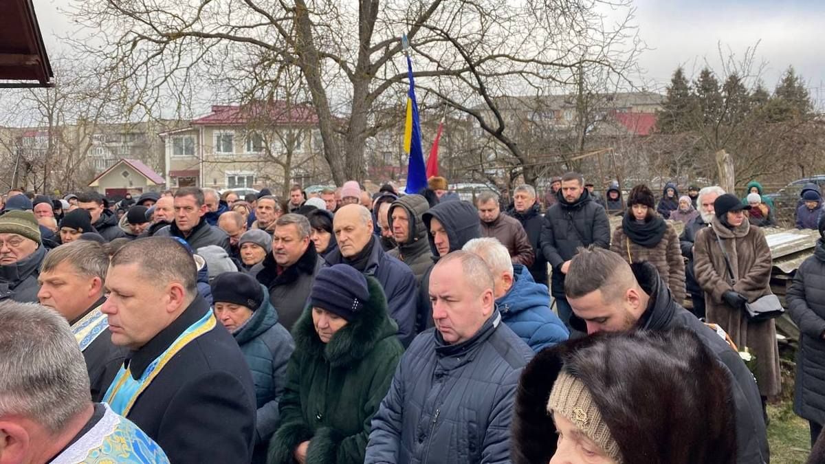 Городенківщина пропрощалась із загиблим Любомиром Хамцем 3