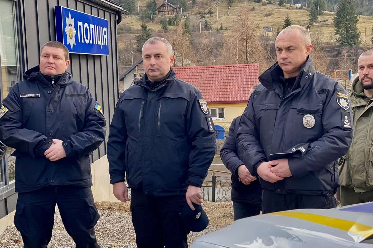 У Карпатах відкрили поліцейську станцію 1