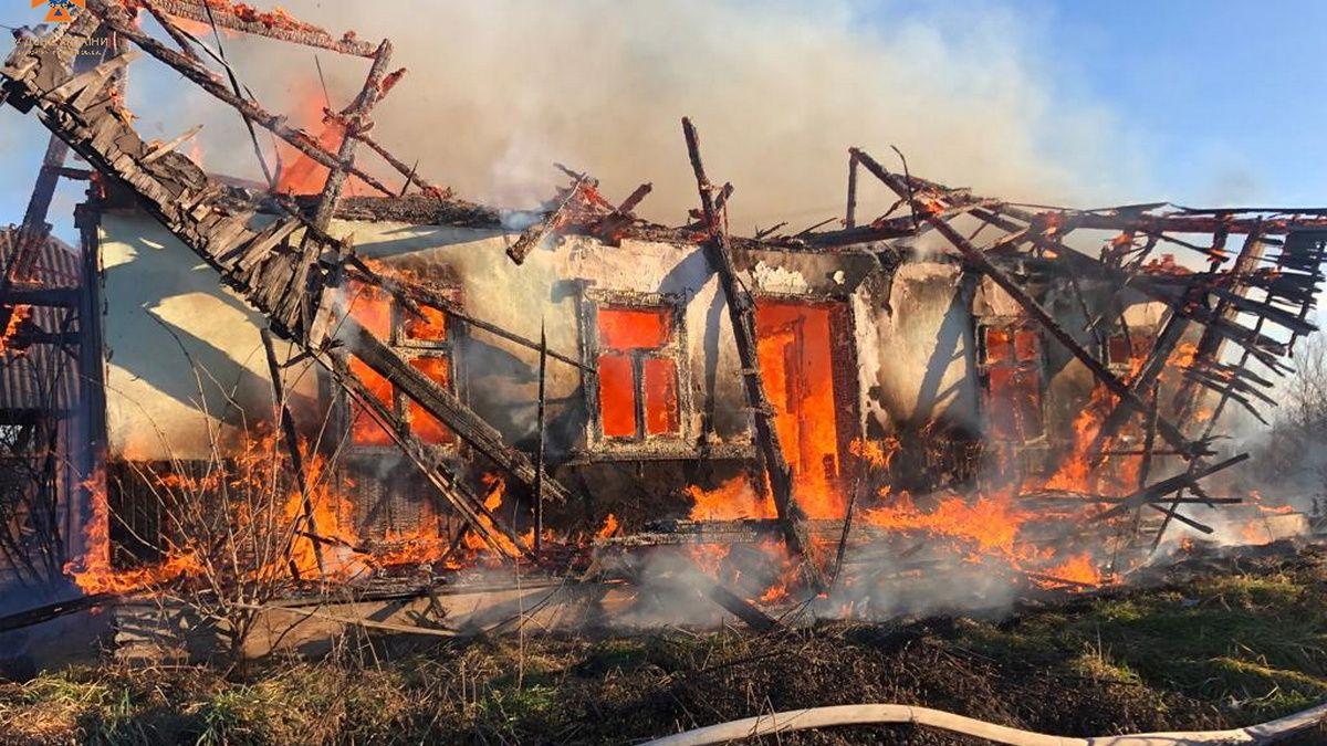 У Косові горів житловий будинок