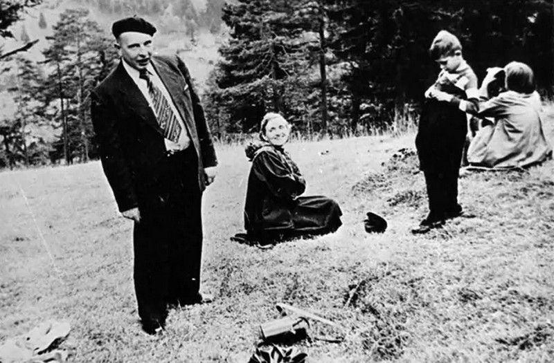 Степан Бандера з дружиною Ярославою