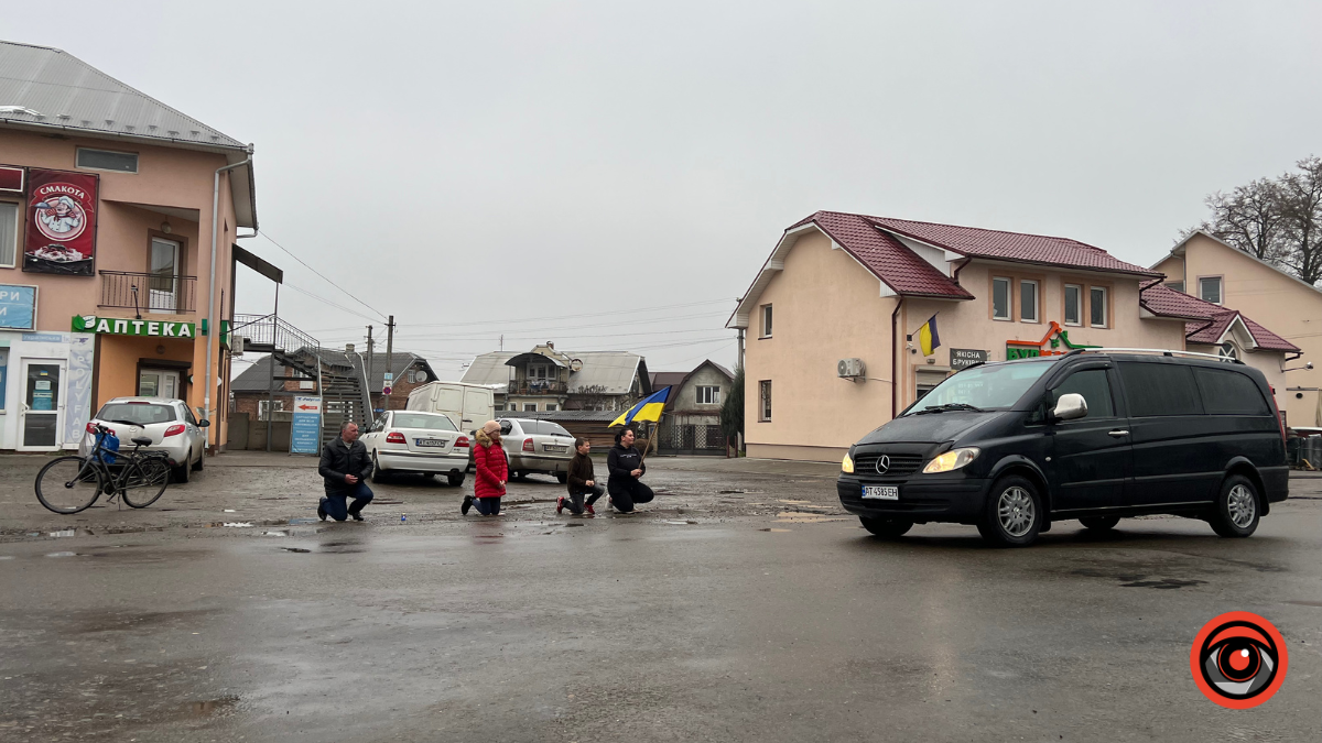 Коломийщина гідно зустріла загиблого Героя Любомира Карп'юка