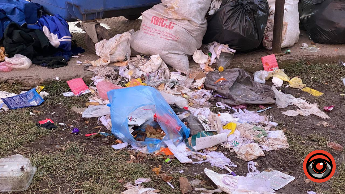 Сміттєвий колапс у житловому масиві Леонтовича 3