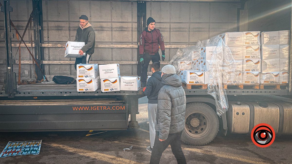 До Коломиї прибула гуманітарна допомога для вимушених переселенців 1