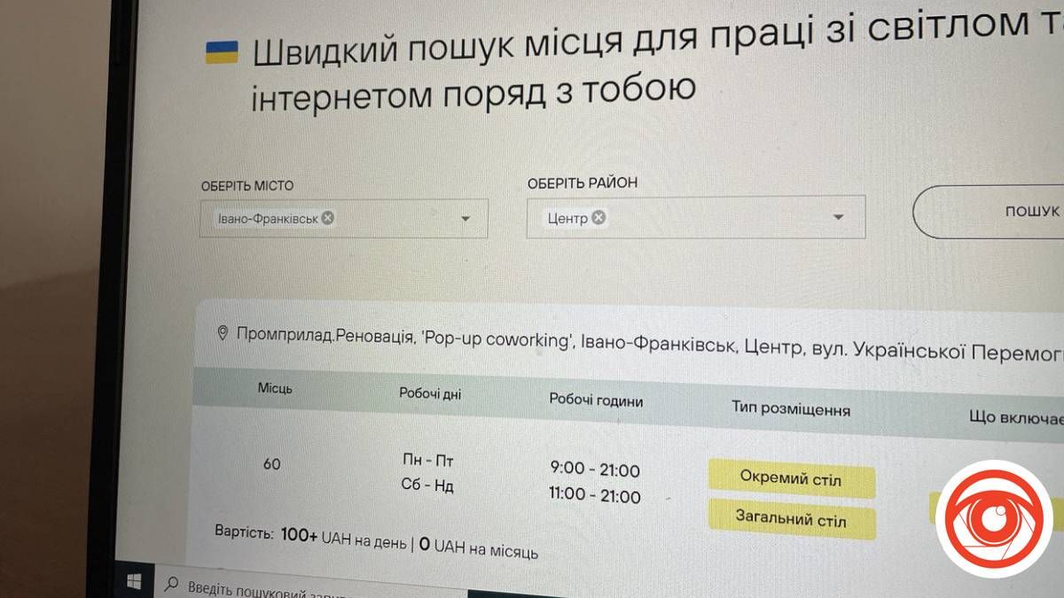 У пошуках світла і тепла: запрацював сайт, де є заклади, що працюють під час вимкнень