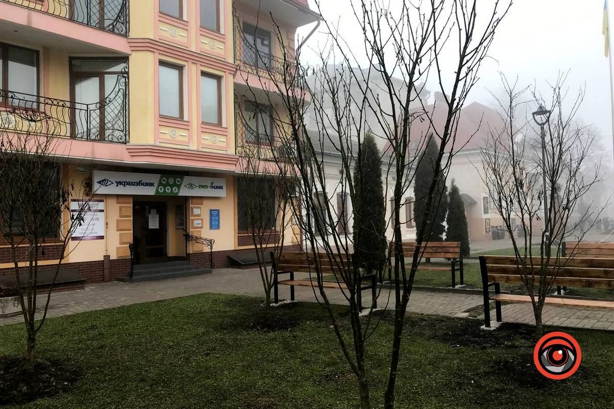 На Вічевому майдані висадили дерева 3