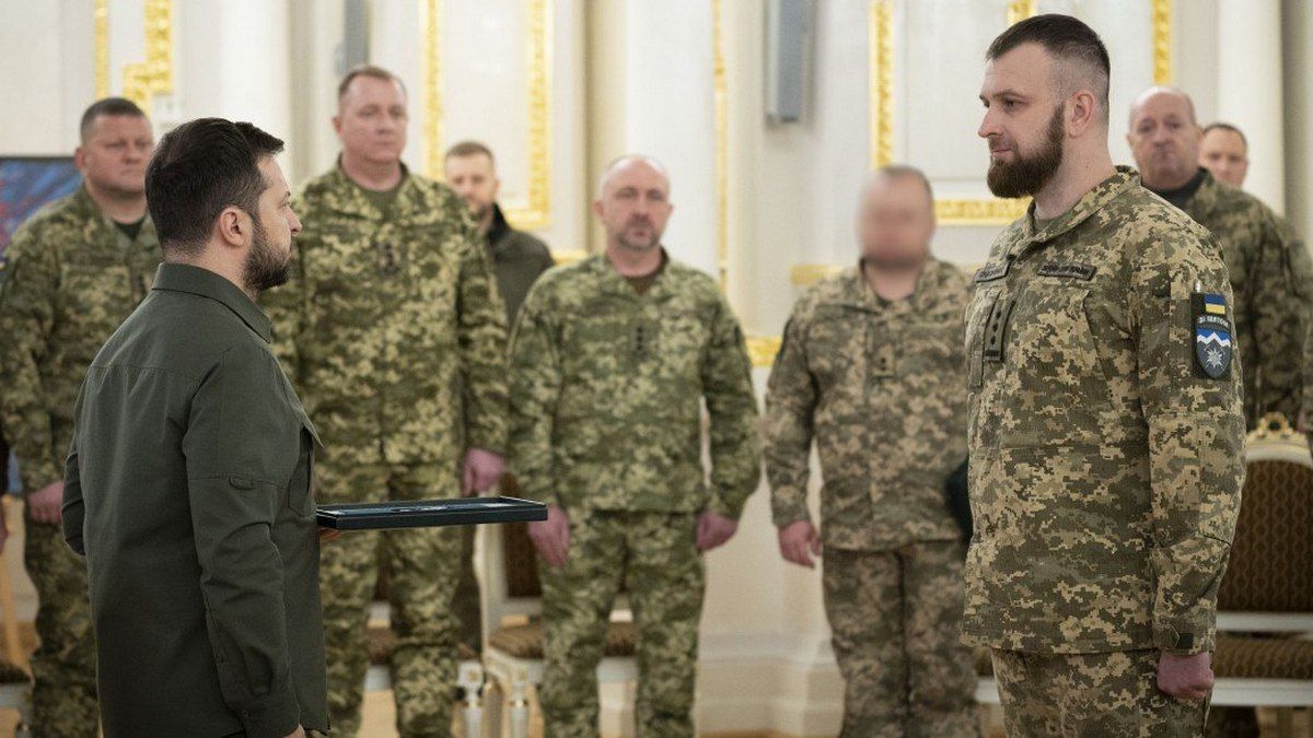 Командир 10 бригади отримав "Хрест бойових заслуг" від Президента