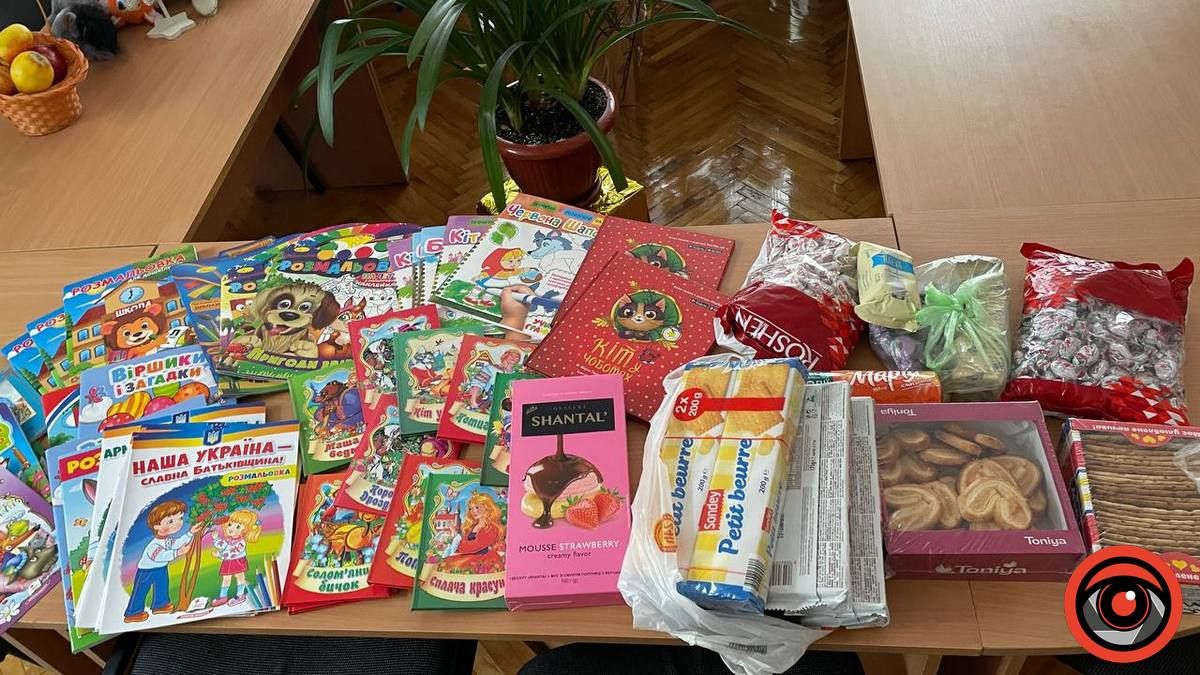 Для дітей з прифронтової зони від дитячого садочка їдуть подарунки
