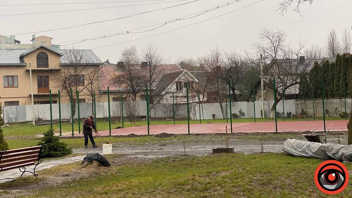 Зрізали й сліду не лишилось: на подвір'ї школи №10 мінус 1 дерево (фотофакт) 3