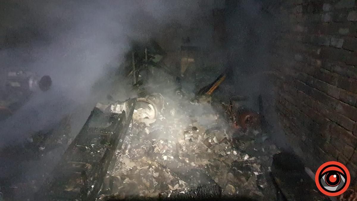 На Коломийщині сталася пожежа 2