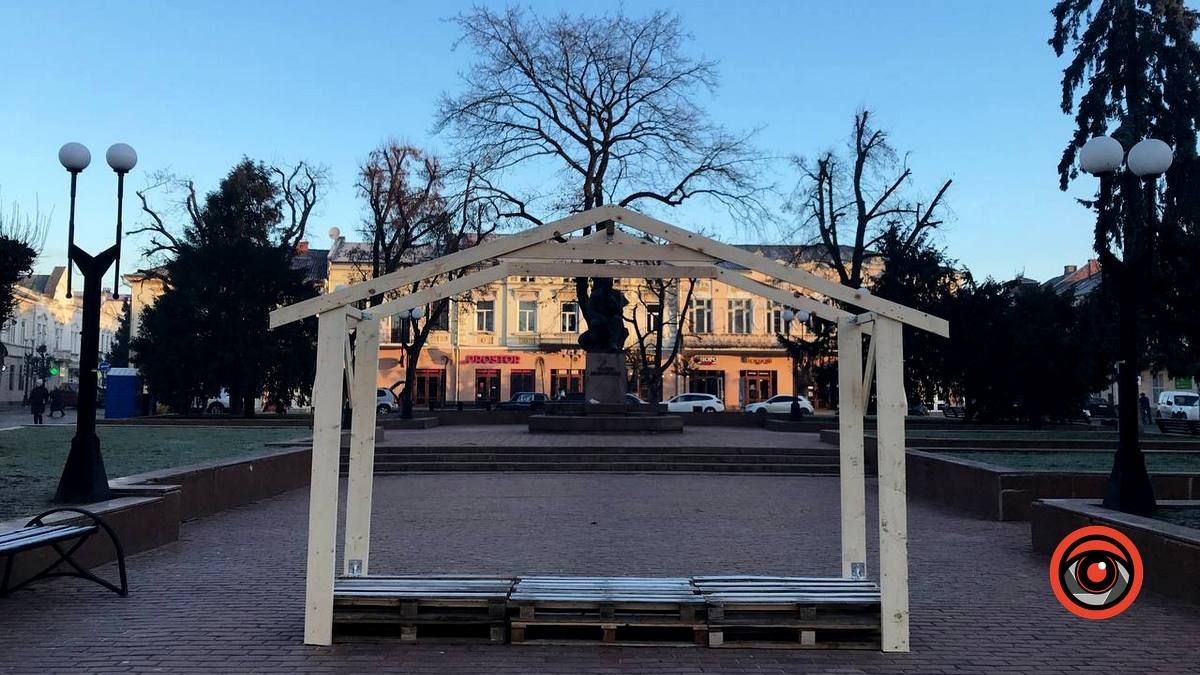 У Коломиї відкриють різдвяну шопку