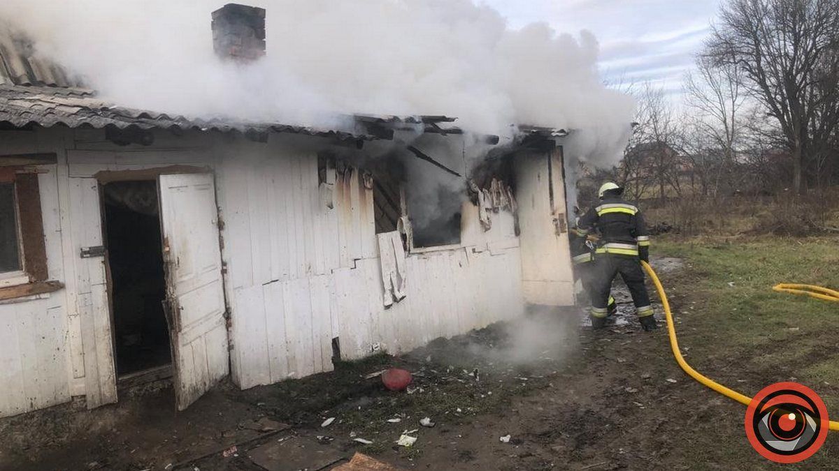 У Коломиї загорівся житловий будинок 1
