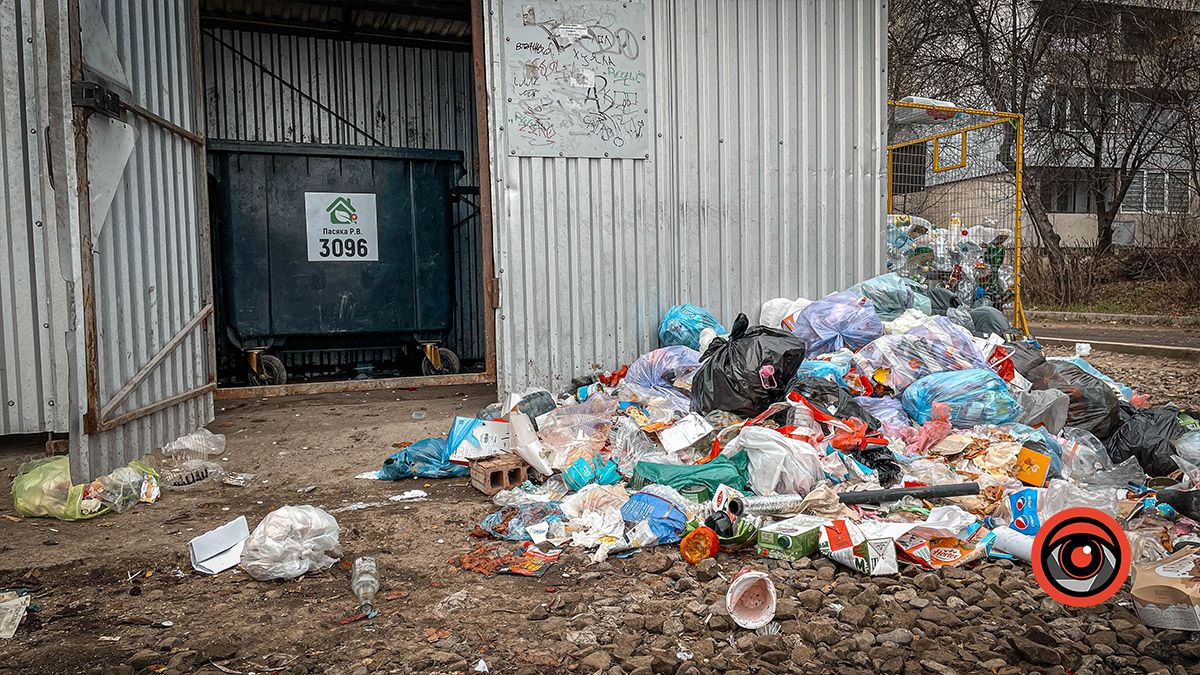 Сміттєзвалище біля смітника: що твориться на вулиці Богуна? 1