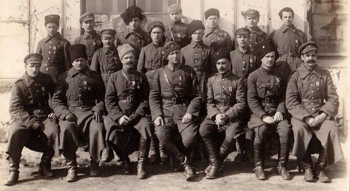 Лицарі Ордену Залізного Хреста у таборі інтернованих 1921 р.