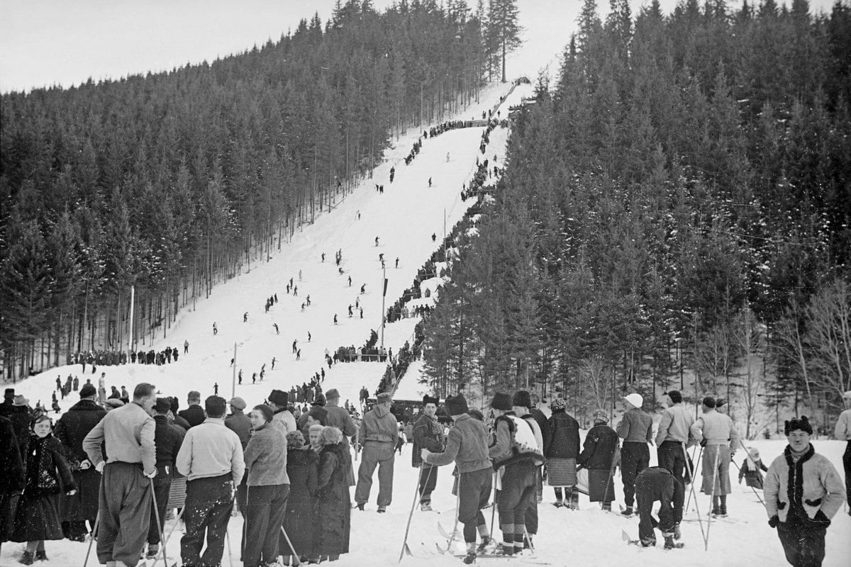 Сторічні зимові фото Ворохти, Татарова і Верховини / Жаб'є 27