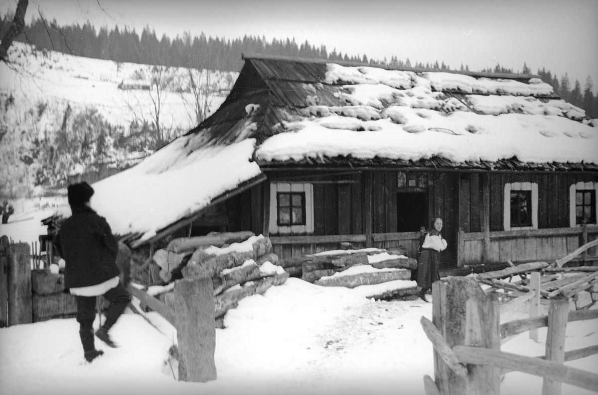 Сторічні зимові фото Ворохти, Татарова і Верховини / Жаб'є 25