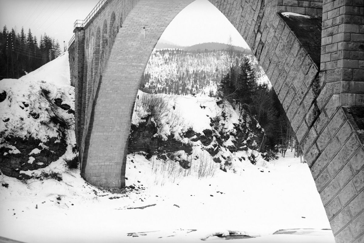 Сторічні зимові фото Ворохти, Татарова і Верховини / Жаб'є 24