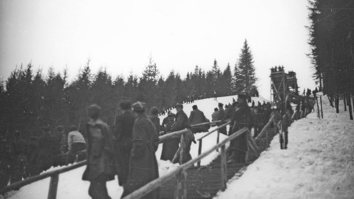 Сторічні зимові фото Ворохти, Татарова і Верховини / Жаб'є 26