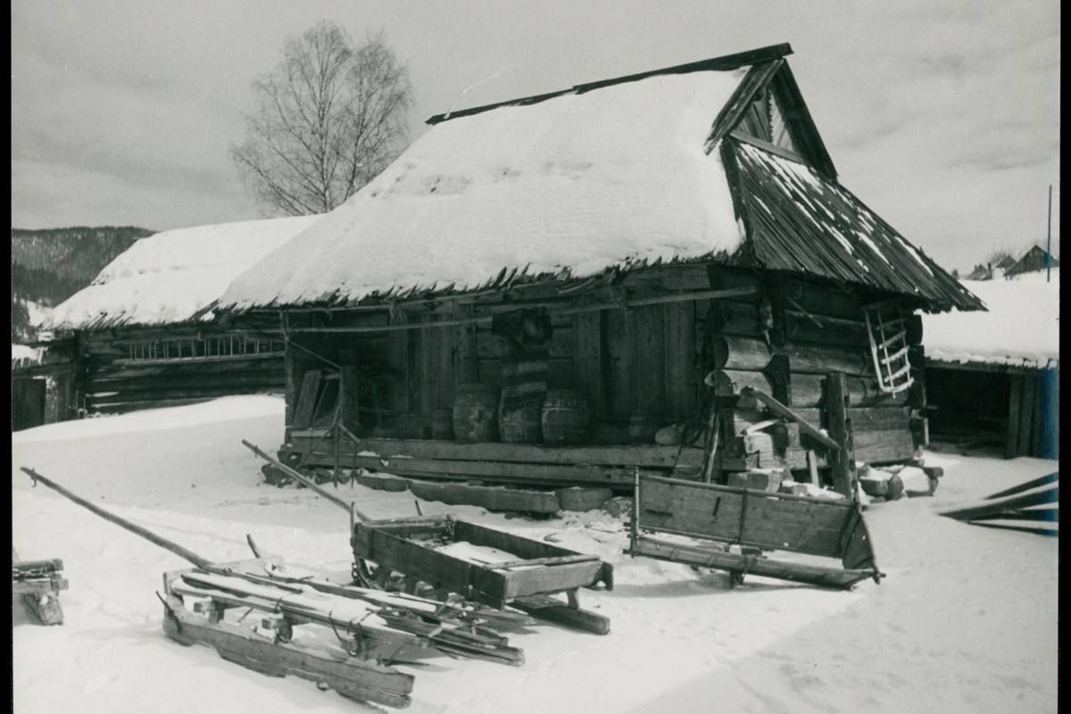 Сторічні зимові фото Ворохти, Татарова і Верховини / Жаб'є 29