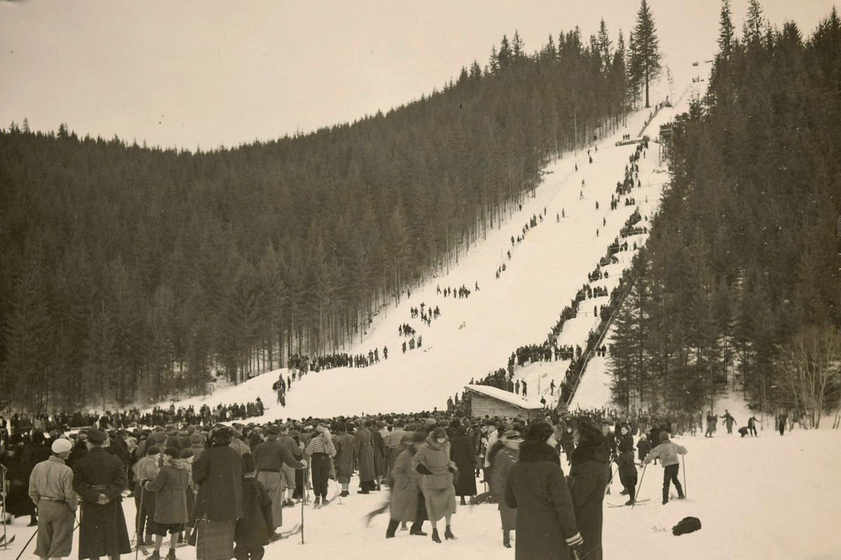 Сторічні зимові фото Ворохти, Татарова і Верховини / Жаб'є 28