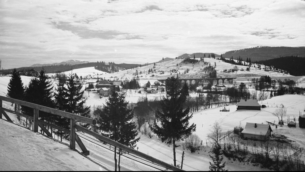 Сторічні зимові фото Ворохти, Татарова і Верховини / Жаб'є 18