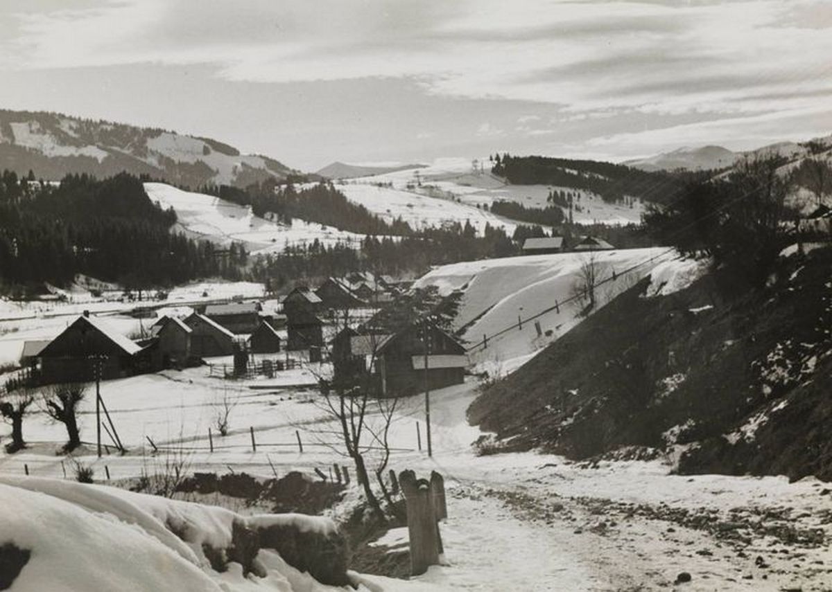 Сторічні зимові фото Ворохти, Татарова і Верховини / Жаб'є 4