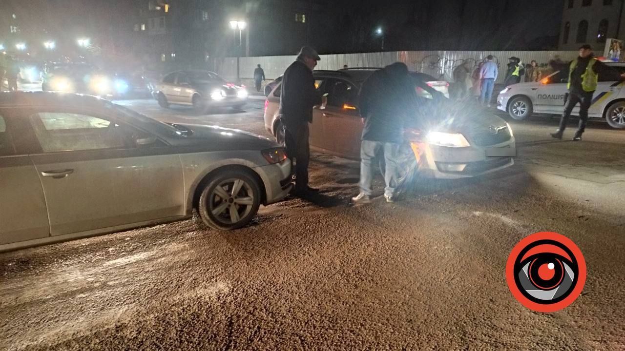 Майже одночасно на вул. Грушевського в Коломиї трапилось дві ДТП