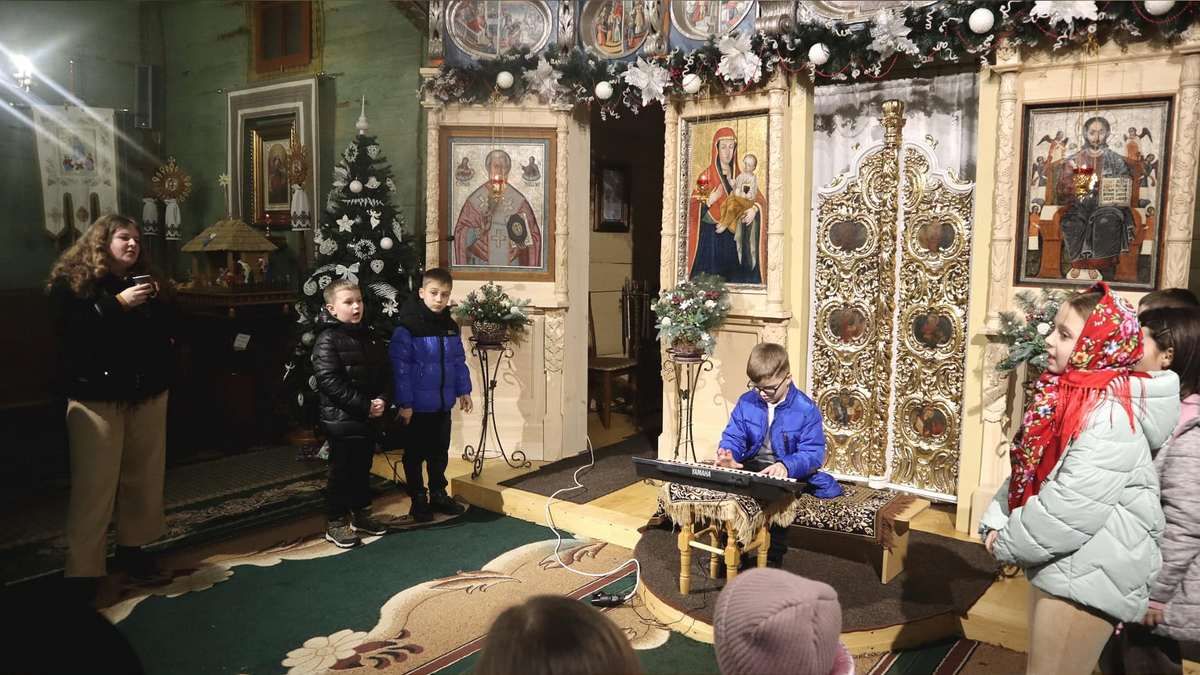 У Благовіщенській церкві організували розколяду 2