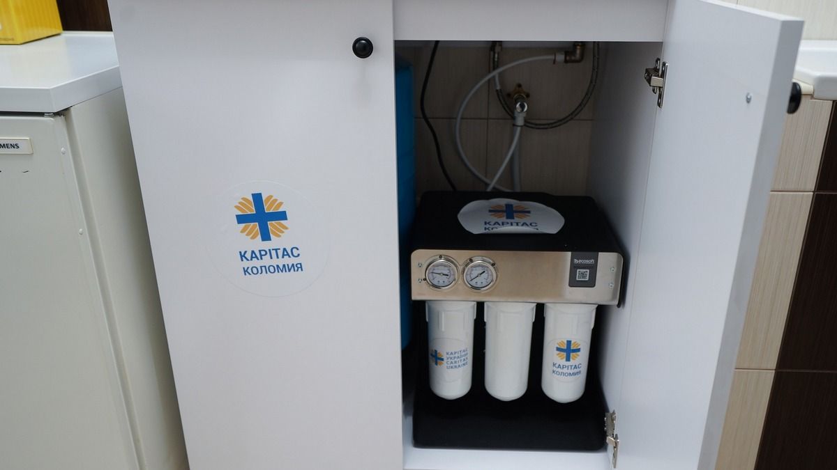 У пологовому будинку Коломиї встановили нову систему очистки води 1