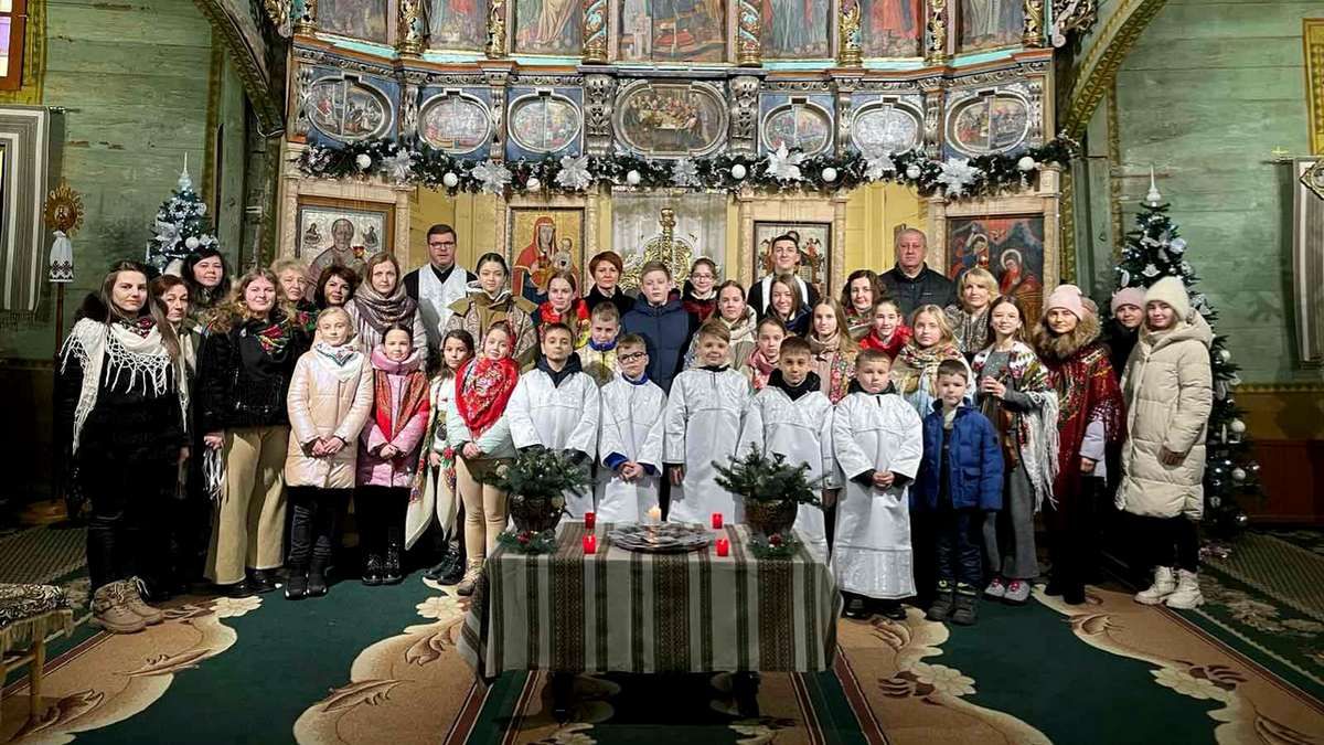 У Благовіщенській церкві організували розколяду 1