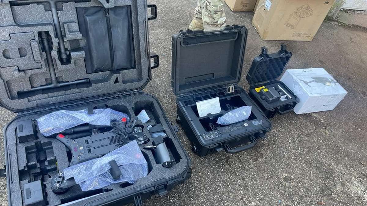 Дрон за мільйон від Надвірної для ЗСУ