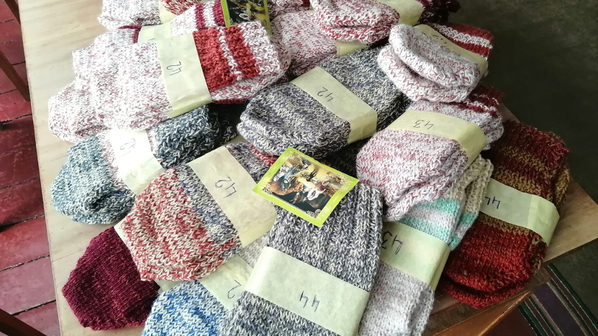 Жінка з Княждвора відправляє частинку тепла українським захисникам 2