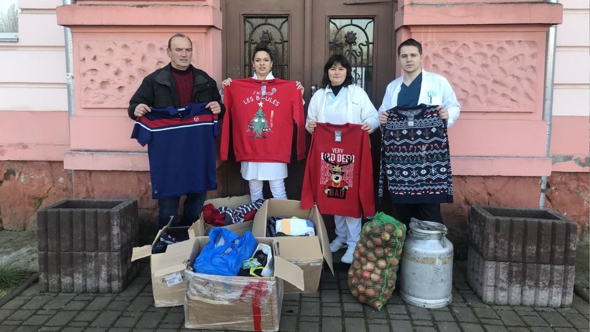 Громади Коломийщини передали допомогу військовим, які лікуються у госпіталях 5
