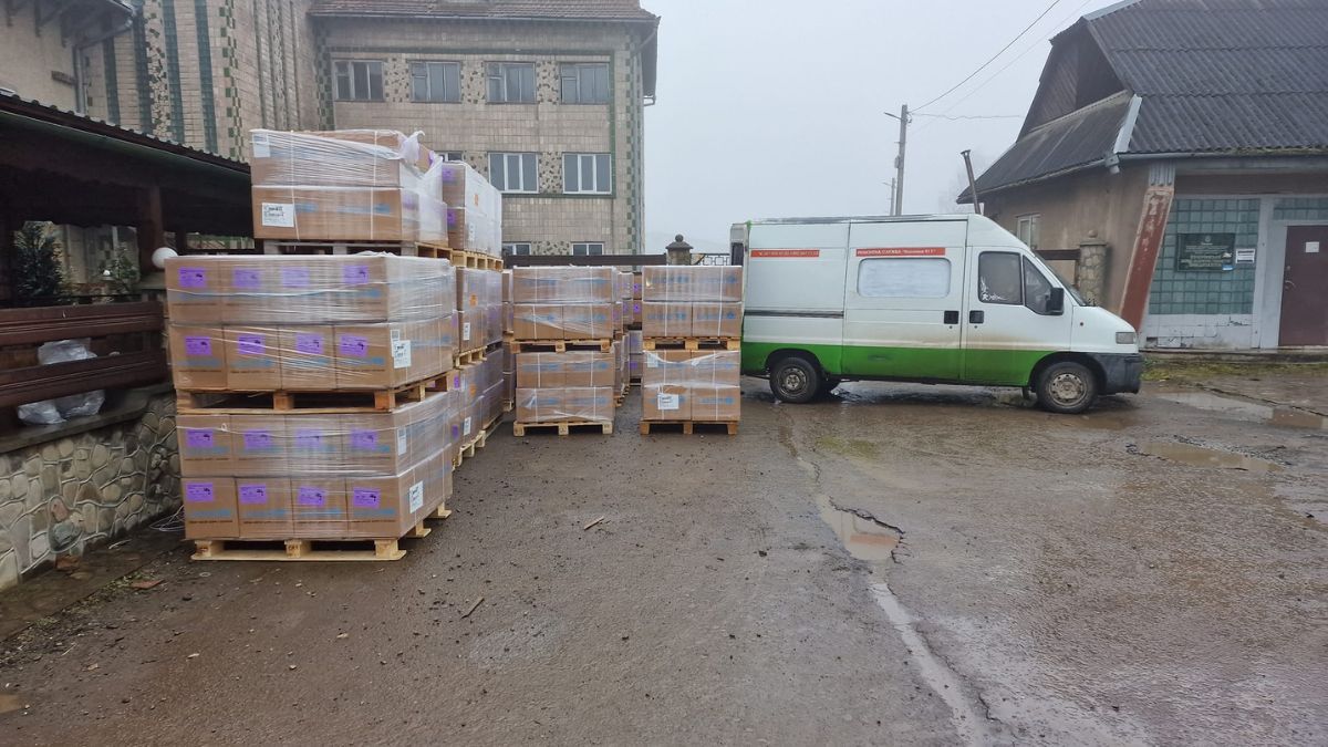 Фонд UNICEF передав гуманітарну допомогу для укриттів Прикарпаття 2