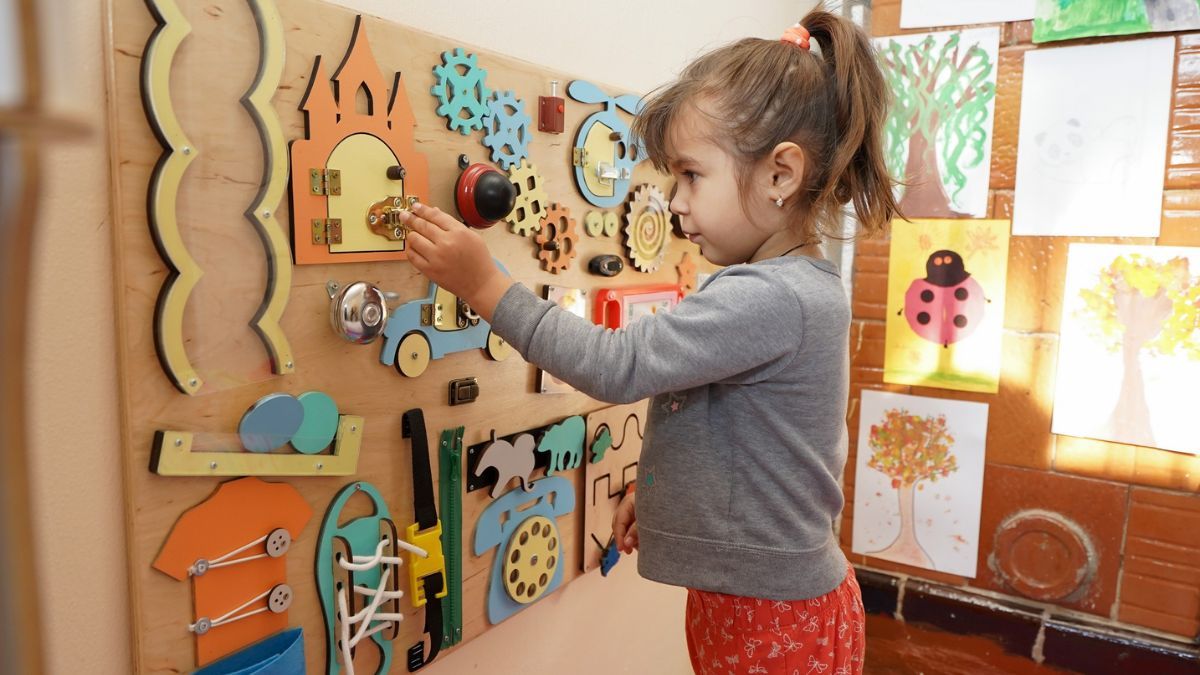 В одному з шелтерів Коломиї з'явилися дитячі розвивальні кімнати