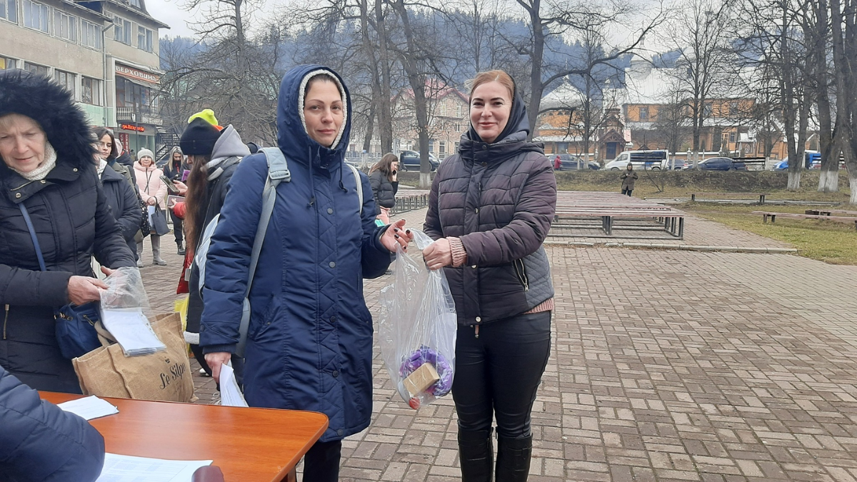 Верховинська громада отримала гуманітарну допомогу для ВПО 3