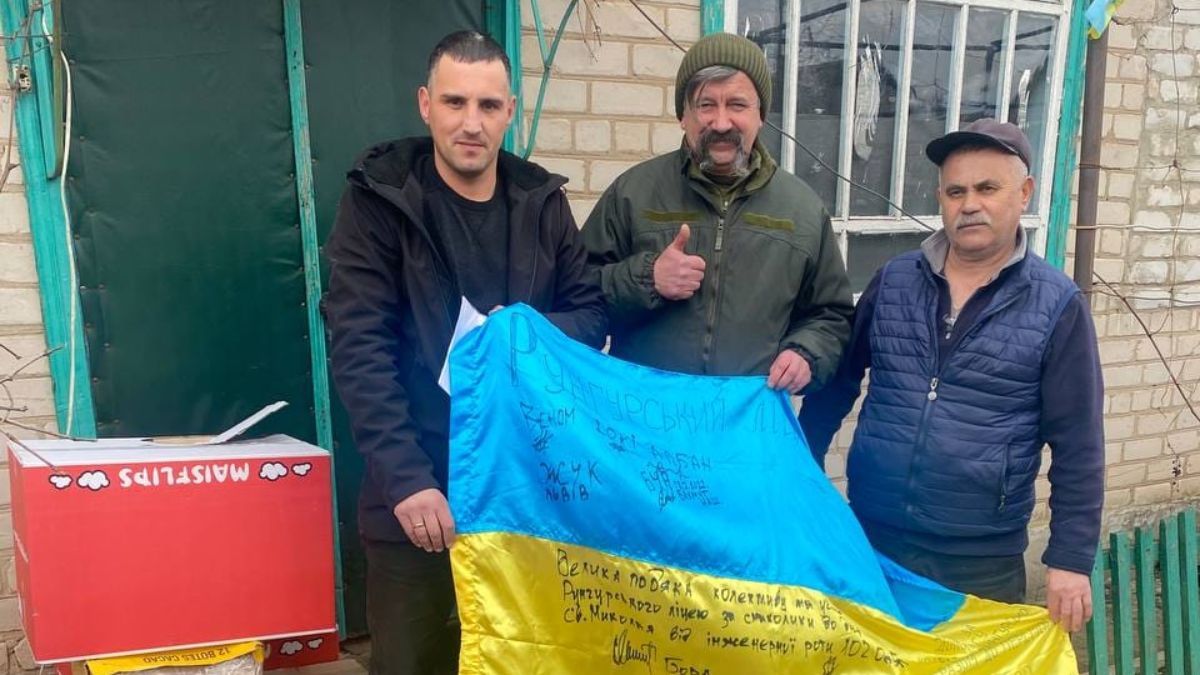 Волонтери з Печеніжинської ТГ відвезли гуманітарну допомогу на фронт 1