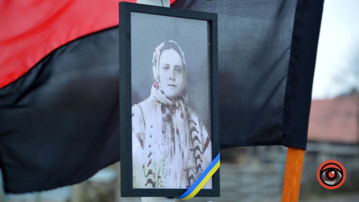 У Нижньому Вербіжі вшанували зв'язкову УПА Ганну Воронюк "Хмару"