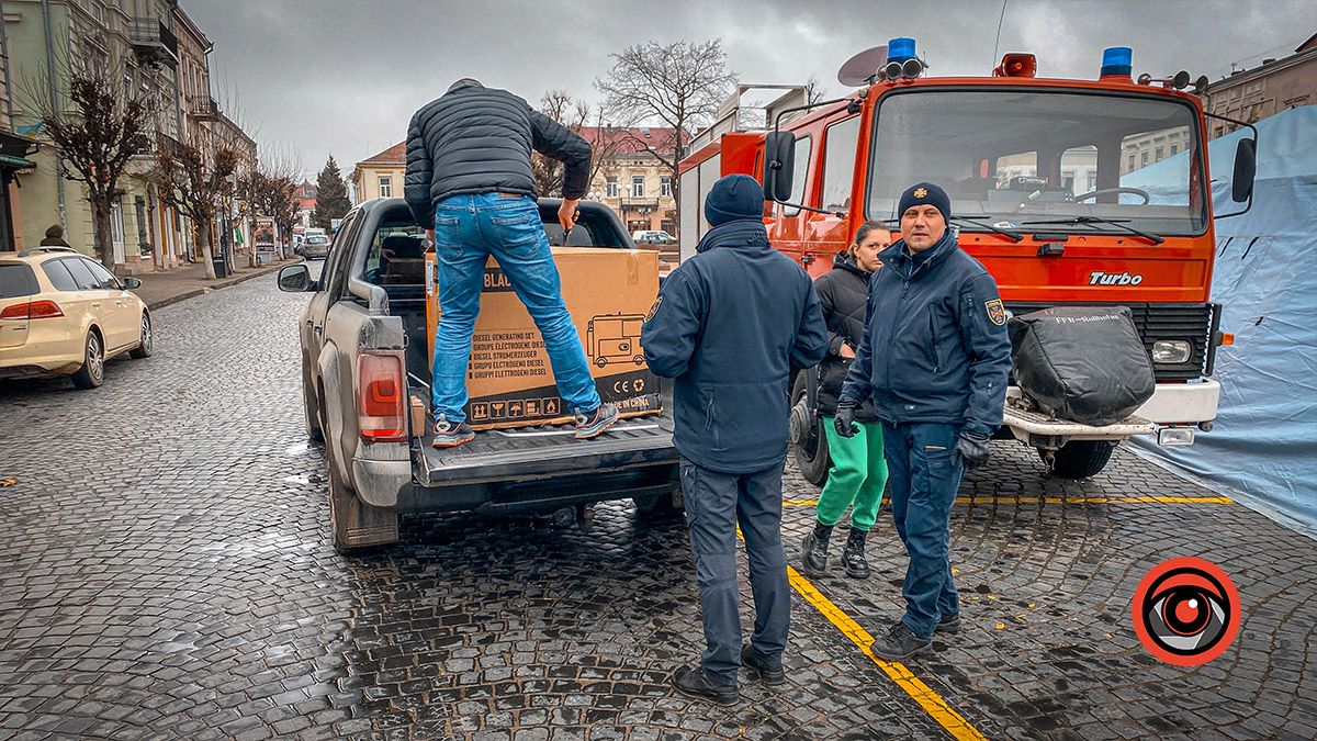 Коломийський Пункт Незламності отримав новий потужний генератор 1