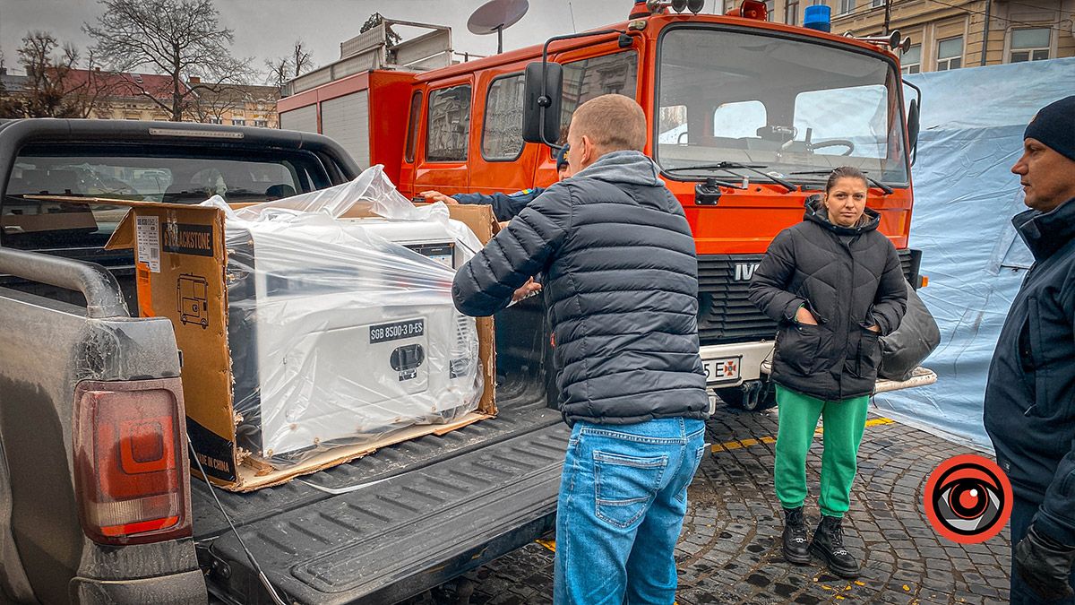 Коломийський Пункт Незламності отримав новий потужний генератор 2