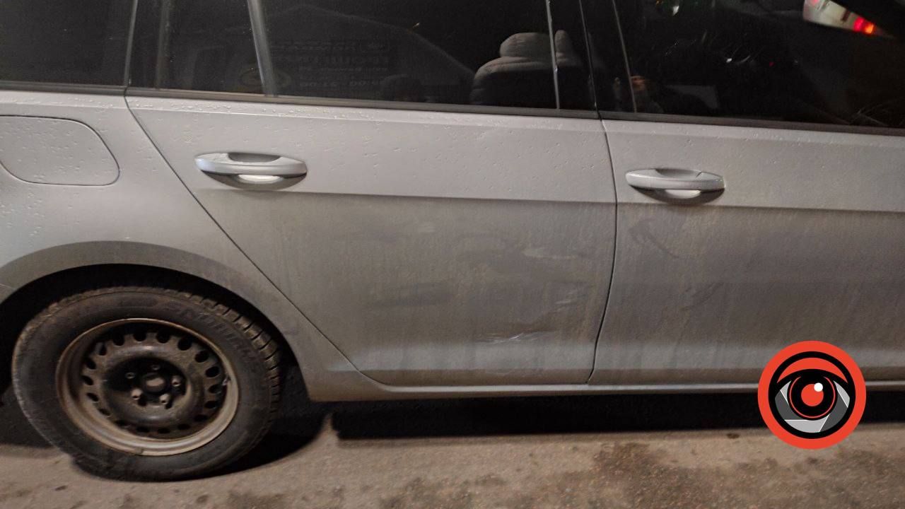 На перехресті у центрі Коломиї ДТП 1