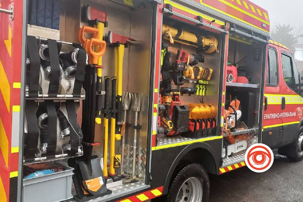 Рятувальники показали техніку, що береже наші життя, і унікальну модульну систему 5