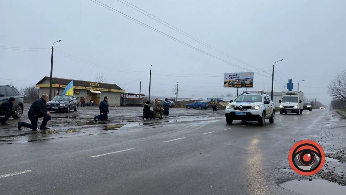 Коломияни зустріли полеглого Сергія Кенюка, який віддав життя за Україну 3