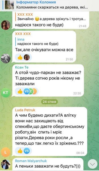 Що робити із деревами на тротуарі по вул. Петлюри? Думка коломиян 7