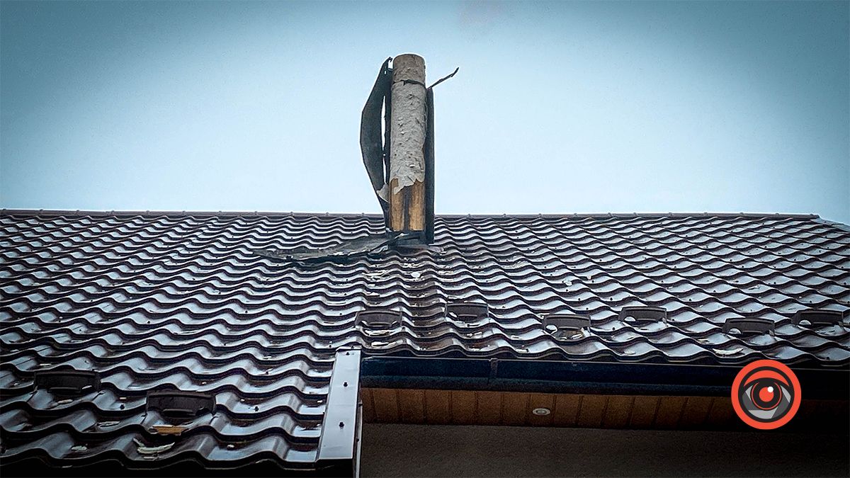 У Сопові вибухнув і загорівся димар 1