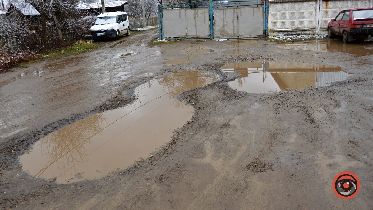 Це все винні гуси: вулиця Січинського у Коломиї потребує ремонту 3