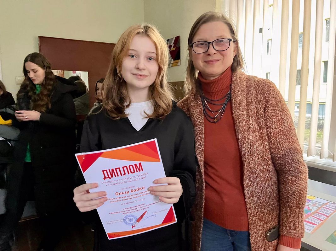 У Коломиї обрали переможців конкурсу патріотичних малюнків 5