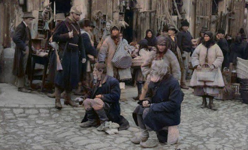 Коломийські жебраки, ХІХ ст