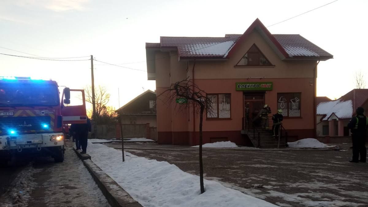 У Коломиї зайнявся магазин