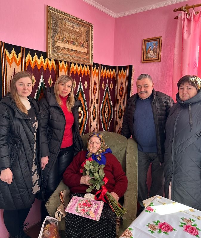 На Коломийщині жінка відзначила 100-літній ювілей 1